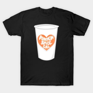 Pumpkin Spice Coffee T-Shirt